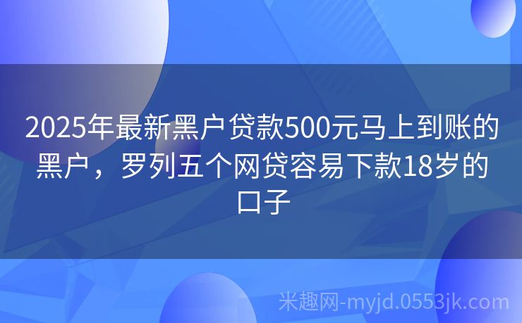 2025年黑戶最新口子申請指南，初學(xué)者與進階用戶通用步驟