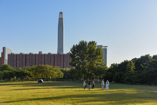 天津新公園亮相，城市綠肺開啟新篇章